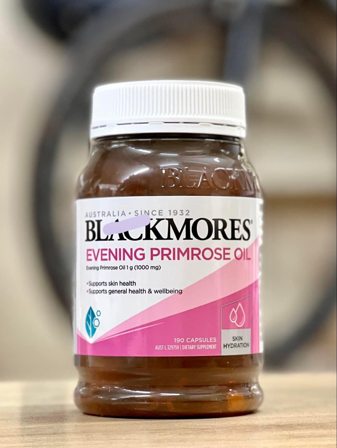 Tinh dầu hoa Anh Thảo Blackmores Evening Primrose Oil Úc, 190 viên